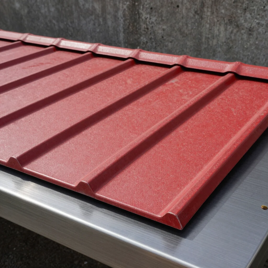 Genteng Metal Pasir Red Coral